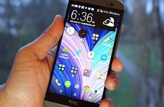 HTC one 2014 года на фото