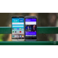LG G3 рядом с HTC one